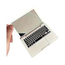 Espelho De Maquiagem Criativo Portátil E Dobrável Com Design De Laptop Apple
