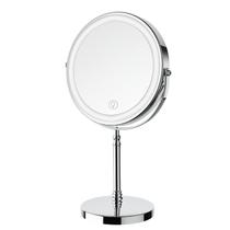 Espelho de maquiagem DEIOVWXS 8 polegadas 1x/10x 360 de rotação com luz Espelho de maquiagem DEIOVWXS 8 polegadas 1x/10x 360 de rotação com luz