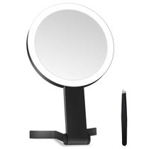 Espelho de maquiagem MIYADIVA 30X Magnifying com preto claro