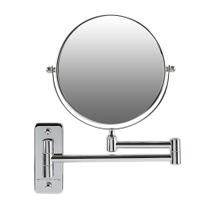 Espelho de maquiagem Ovente 7 Wall Mount 1X e 10X Magnifier Chrome Espelho de maquiagem Ovente 7 Wall Mount 1X e 10X Magnifier Chrome