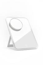 Espelho de maquiagem StylPro Glow & Go com ampliação de 10x