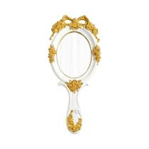 Espelho De Maquiagem Vintage Barroco Com Cabo Retro Espelho Decorativo Para Salão De Beleza Lolita