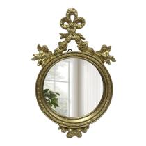 Espelho de mesa de maquiagem vintage Vanity Musanpou Gold Finish