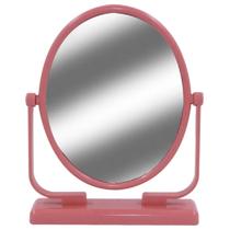 Espelho de Mesa Dupla Face Plástico - Mega Maquiagem