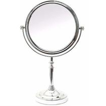 Espelho de Mesa Dupla Face Redondo 19CM com Pedestal 8215 Unyhome - UNY GIFT