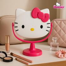 Espelho de Mesa Hello Kitty Make Acessório Sanrio Reclinável