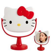 Espelho de Mesa Hello Kitty Reclinável Make Acessório Sanrio