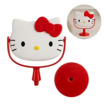 Espelho de Mesa Hello Kitty Reclinável Para Make Maquiagem