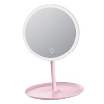 Espelho De Mesa Maquiagem Iluminação Luz Led Recarregável Espelho De Mesa Maquiagem Iluminação Luz Led Recarregável