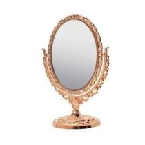 Espelho de Mesa Maquiagem Retro Zoom Aumento 2x Princesas