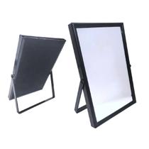 Espelho de Mesa Metal Moldura Decoração Luxo 16x11 Maquiagem