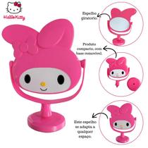 Espelho de Mesa My Melody Maquiagem Qualidade Sanrio