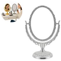 Espelho de Mesa Oval Princesa Para Maquiagem 360g Espelho de Mesa Oval Princesa Para Maquiagem 360g