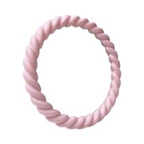 Espelho de Mesa Redondo Moldura Trançada Preto Rosa Branco Espelho de Mesa Redondo Moldura Trançada Preto Rosa Branco