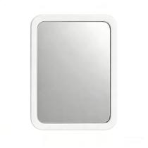 Espelho de Mesa Retangular Maquiagem Dobrável Portátil Skincare com Base