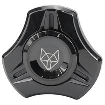 Espelho de metal de aço inoxidável Fidget Spinner FREELOVE preto