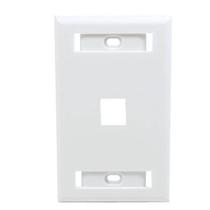 Espelho de Parede 4x2 com 1 saída Branco