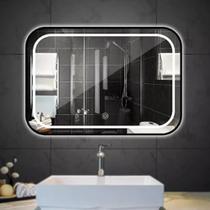 Espelho de Parede com Luz de LED Touch Screen - Modelo Novo e Premium