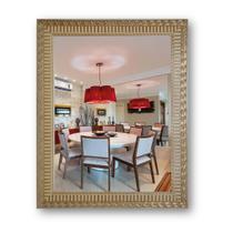Espelho de Parede Decorativo Com Moldura Para Quarto Sala 36x46cm Imagem Perfeita
