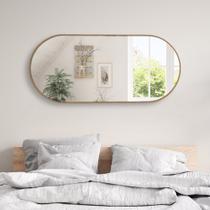 Espelho de Parede Modelo Capsula 50x110cm - Outlet Dos Espelhos