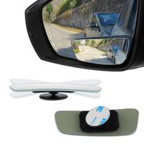 Espelho de ponto cego LivTee, vidro retangular HD para carro, pacote 2
