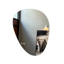 Espelho de Vidro 51cm Decorativo Vertical Banheiro Sala Casa Espelho de Vidro 51cm Decorativo Vertical Banheiro Sala Casa