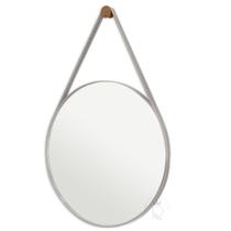 Espelho Decoração Suspenso Antigo 60cm + Pino Suporte