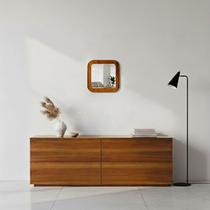 Espelho Decorativo 25x25cm Quadrado Poli