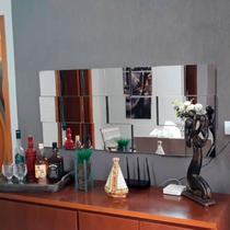 Espelho Decorativo 3D 126x54cm Liverpool Lopes Decor