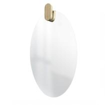 Espelho Decorativo Aplique Oblongo Pinus Oval