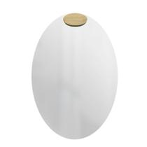 Espelho Decorativo Aplique Pinus Oval 60X40 Cm Oval