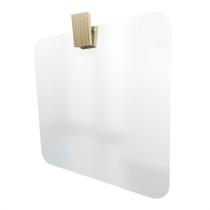 Espelho Decorativo Aplique Pinus Retangular 50X50 Cm