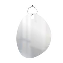 Espelho Decorativo Aramado Wire Boll Preto 60X45 Cm Orgânico