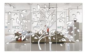 Espelho Decorativo Árvore Primavera Em Acrílico - Tecnotronics