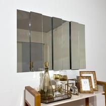 Espelho Decorativo Berlim 3d Painel Montável 7pçs Espelho Decorativo Berlim 3d Painel Montável 7pçs