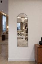 Espelho Decorativo com couro Iluminação Sofisticada para Ambientes Refinados Espelho Decorativo com couro Iluminação Sofisticada para Ambientes Refinados