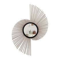 Espelho decorativo com moldura Pulsar Rose Gold