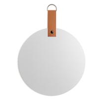 Espelho Decorativo de Parede Redondo 28CM Com Alça de material sintético Para Pendurar