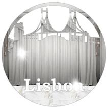 Espelho Decorativo Decoração Lisboa Viagem Portugal - Pegasus