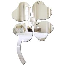 Espelho Decorativo Decoração Sala Quarto Cozinha Flor - 3D Fantasy