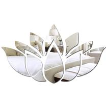 Espelho Decorativo Decoração Sala Quarto Flor de Lotus - 3D Fantasy