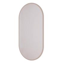 Espelho Decorativo Decoracao Sala Quarto Jade Cimol Off White/Nature - 100% MDF