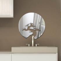 Espelho Decorativo em Acrílico Bonsai (40x40cm)