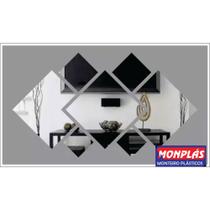Espelho decorativo em acrilico para sala 90x45
