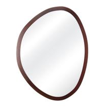 Espelho Decorativo Emoldurado Orgânico 50cx35cm E2G Design