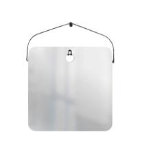 Espelho Decorativo Estirante Triangulo Preto 50X50 Cm Espelho Decorativo Estirante Triangulo Preto 50X50 Cm