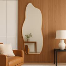 Espelho Decorativo Fogo Grande 70x160 Orgânico de Parede Espelho Decorativo Fogo Grande 70x160 Orgânico de Parede