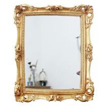 Espelho decorativo Funerom Vintage de parede/mesa 28x24cm