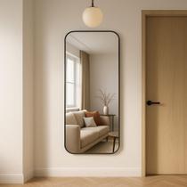 Espelho Decorativo Grande Modelo Retangular 50x110 para Sala Lavabo Escritório