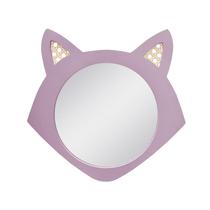 Espelho Decorativo Infantil 42cm X 43cm Rosa